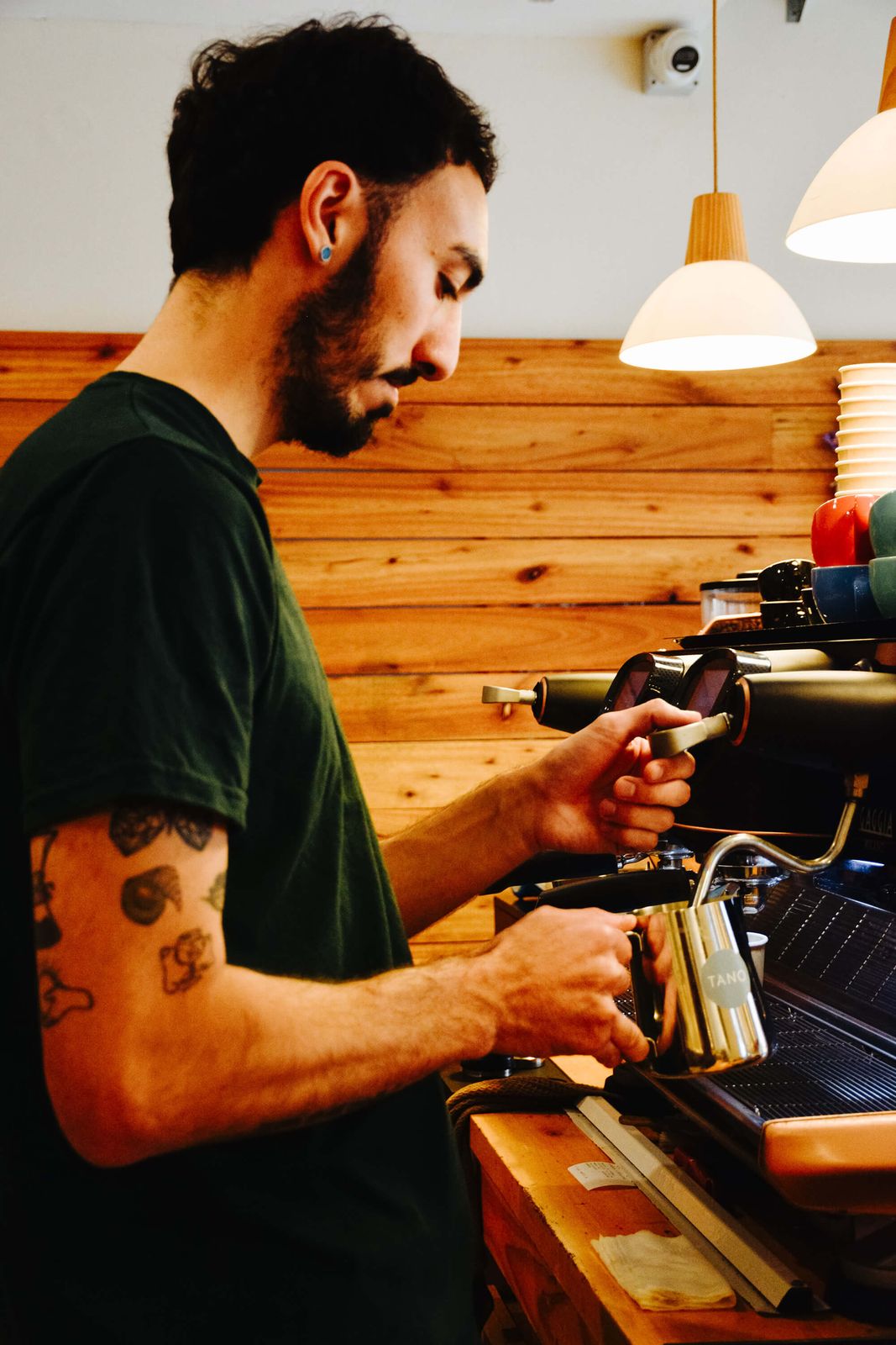 Capacitación de barista en TANO